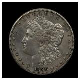 1886 S Morgan Silver Dollar AU/UNC Details