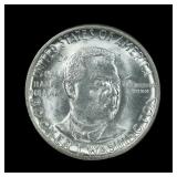 1946 Booker T Washington Silver Half BU