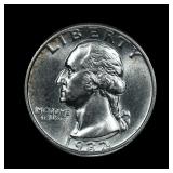 1932 Washington Silver Quarter UNC FIRST YEAR