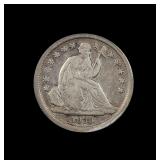 1838 Seated Liberty Dime ICG VF 20