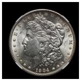 1904 Morgan Silver Dollar NGC MS-62 TOUGH Date