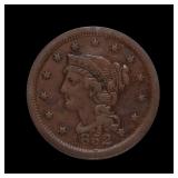1852 Large Cent ICG VF-25