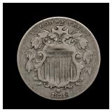 1871 Shield Nickel VF TOUGH DATE