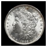 1885 Morgan Silver Dollar NGC MS-63