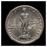1925 Commemorative Half Lexington NGC MS-64