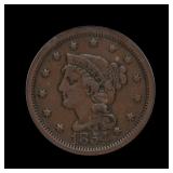 1854 Large Cent ICG F-15