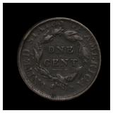 1812 Large Cent VF+ Details Large Date RARE!