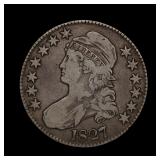 1827 Capped Bust Silver Half Dollar