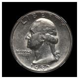 1932 D Washington Quarter NGC AU+ THE KEY DATE