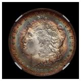 1888 O Morgan Silver Dollar NGC MS-64 TONED