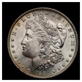 1884 O Morgan Silver Dollar WOW TONED