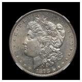 1878 7TF Morgan Silver Dollar NGC MS-61 CLOSE PL