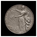 1915 S Panama Pacific Commem Silver Half UNC RARE