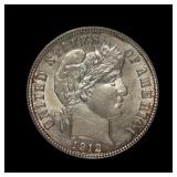 1912 D Barber Silver Dime ICG MS-61