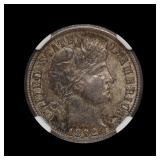 1892 O Barber Silver Dime NGC AU-58 CAC TOUGH