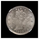 1903 Liberty V Nickel NGC MS-61 BOOMING LUSTER!