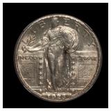 1923 S Standing Liberty Quarter NGC AU-58 KEY DATE