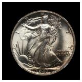 1943 Walking Liberty Half Dollar NGC MS-65