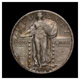1929 S Standing Liberty Silver Quarter XF+/AU