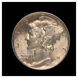 1929 D Mercury Silver Dime ICG MS-65 BEAUTY