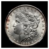 1898 Morgan Silver Dollar NGC MS-62