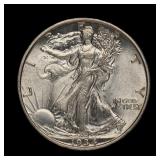 1934 Walking Liberty Half Dollar AU/BU