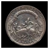 1935 Commemorative Half Hudson NGC MS-62