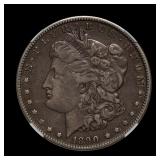1890 CC Morgan Silver Dollar NGC VF-35 CAC