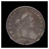 1806 Draped Bust Half Dollar NGC VF+++ Dtls RARE
