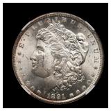 1891 CC Morgan Dollar NGC MS-63 VAM-3 TOP 100