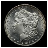 1881 Morgan Silver Dollar BU/GEM PL OBV