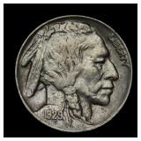 1929 Buffalo Nickel AU/BU NICE!