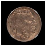 1915 Buffalo Nickel NGC AU-58 STUNNING REV