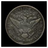 1909 S Barber Silver Half Dollar VF FS-501 MM