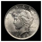 1923 Peace Silver Dollar PCGS MS-62 VAM 1B