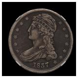 1837 Capped Bust Half NGC VF-30