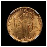 1926 $2.5 GOLD Sesquicentennial NGC MS-62