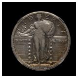 1917 S Type 2 Standing Liberty Quarter NGC VF Dtls