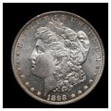 1898 Morgan Silver Dollar PCGS MS-63 PL WOW!