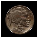 1921 S Buffalo Nickel NGC F+ TWO FEATHERS FS-401