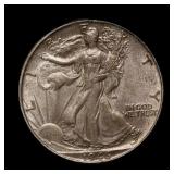 1946 Walking Liberty Half Dollar BU