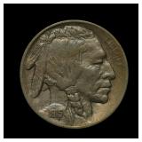 1915 S Buffalo Nickel AU Better Date FULL HORN