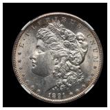 1891 S Morgan Silver Dollar NGC MS-61 UNDERGRADED