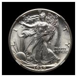 1939 S Walking Liberty Half NGC MS-64 BRIGHT