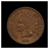 1872 Indian Head Cent Penny AU+ KEY DATE BIG COIN!