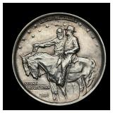 1925 Commemorative Half Stone Mountain BU/GEM