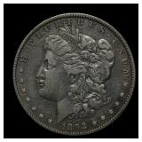 1892 O Morgan Silver Dollar AU Details Better Date