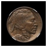 1913 D Type 2 Buffalo Nickel NGC MS-64 BEAUTY