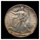 1940 Walking Liberty Half Dollar NGC MS-66