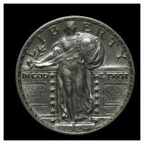 1924 Standing Liberty Silver Quarter BU FH